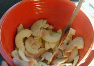 MIX IN SLICE APPLES